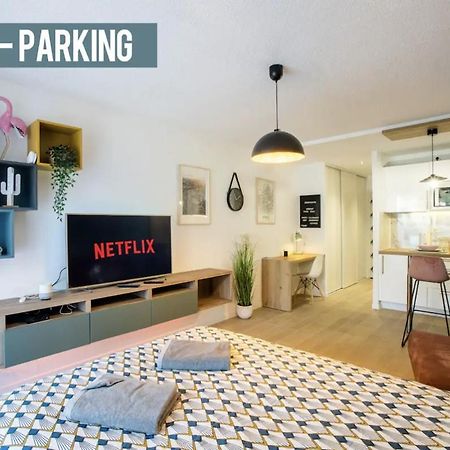 Studio Terrasse & Parking Gratuit En Residence นีมส์ ภายนอก รูปภาพ